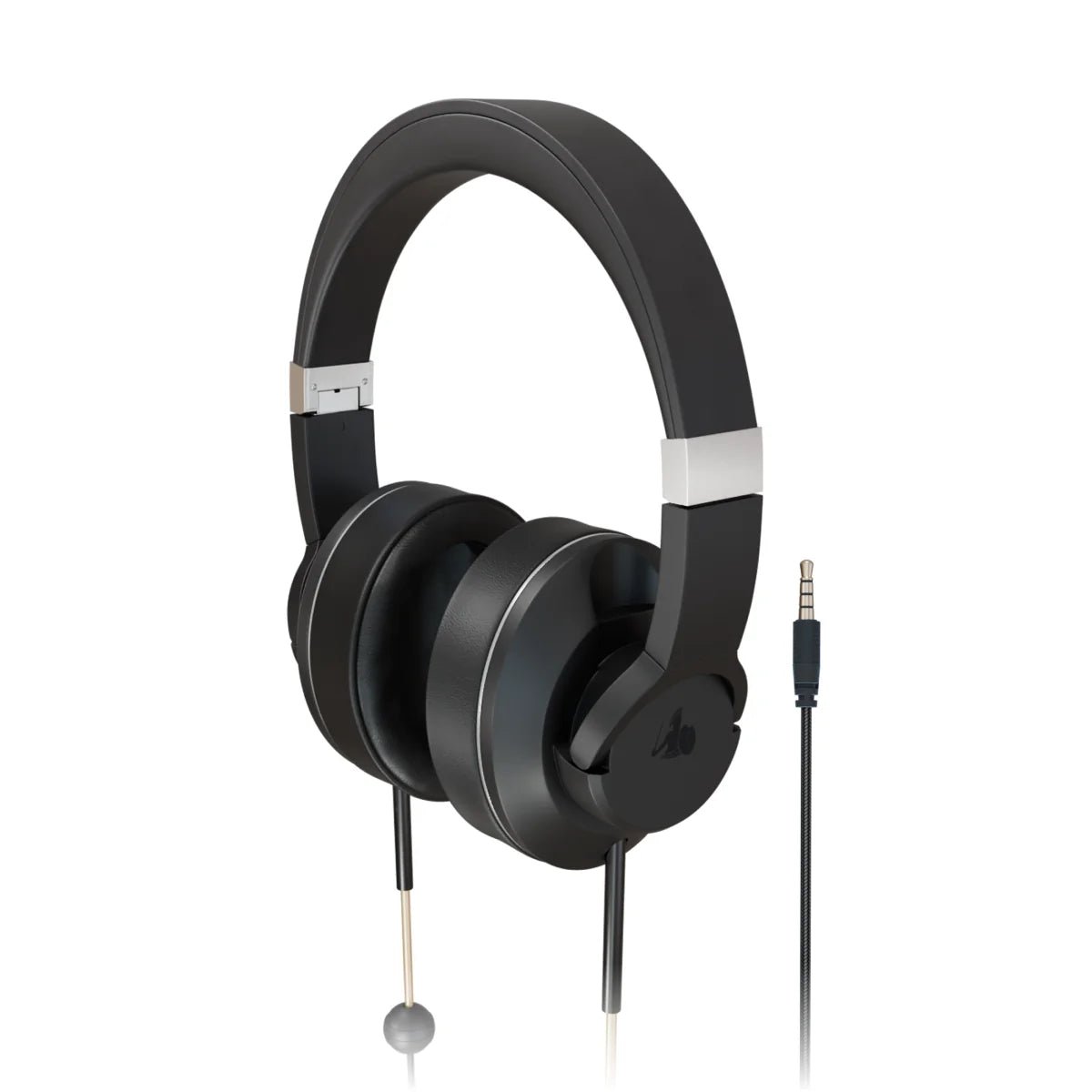 EMF Radiation-Free Air Tube Over-Ear Headphones with Built-In Mic and Full-Range Stereo SoundsimpleTorqelo.com