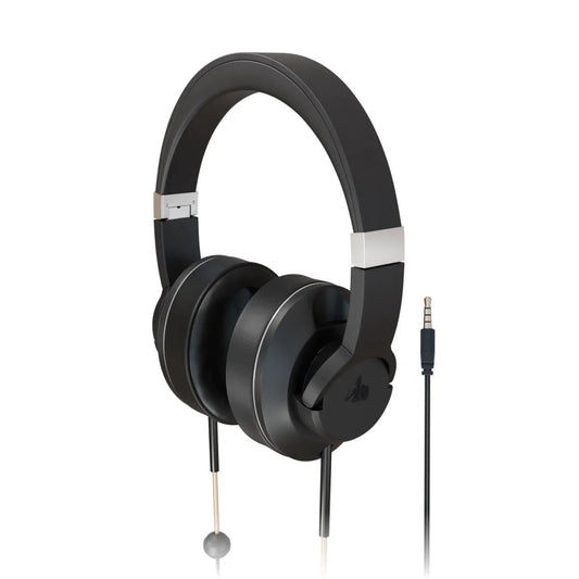 EMF Radiation-Free Air Tube Over-Ear Headphones with Built-In Mic and Full-Range Stereo SoundsimpleTorqelo.com