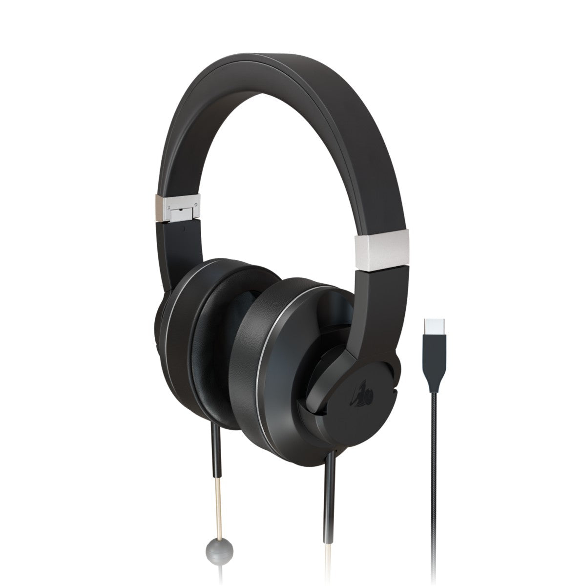 EMF Radiation-Free Air Tube Over-Ear Headphones with Built-In Mic and Full-Range Stereo SoundsimpleTorqelo.com