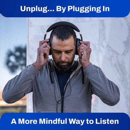 EMF Radiation-Free Air Tube Over-Ear Headphones with Built-In Mic and Full-Range Stereo SoundsimpleTorqelo.com