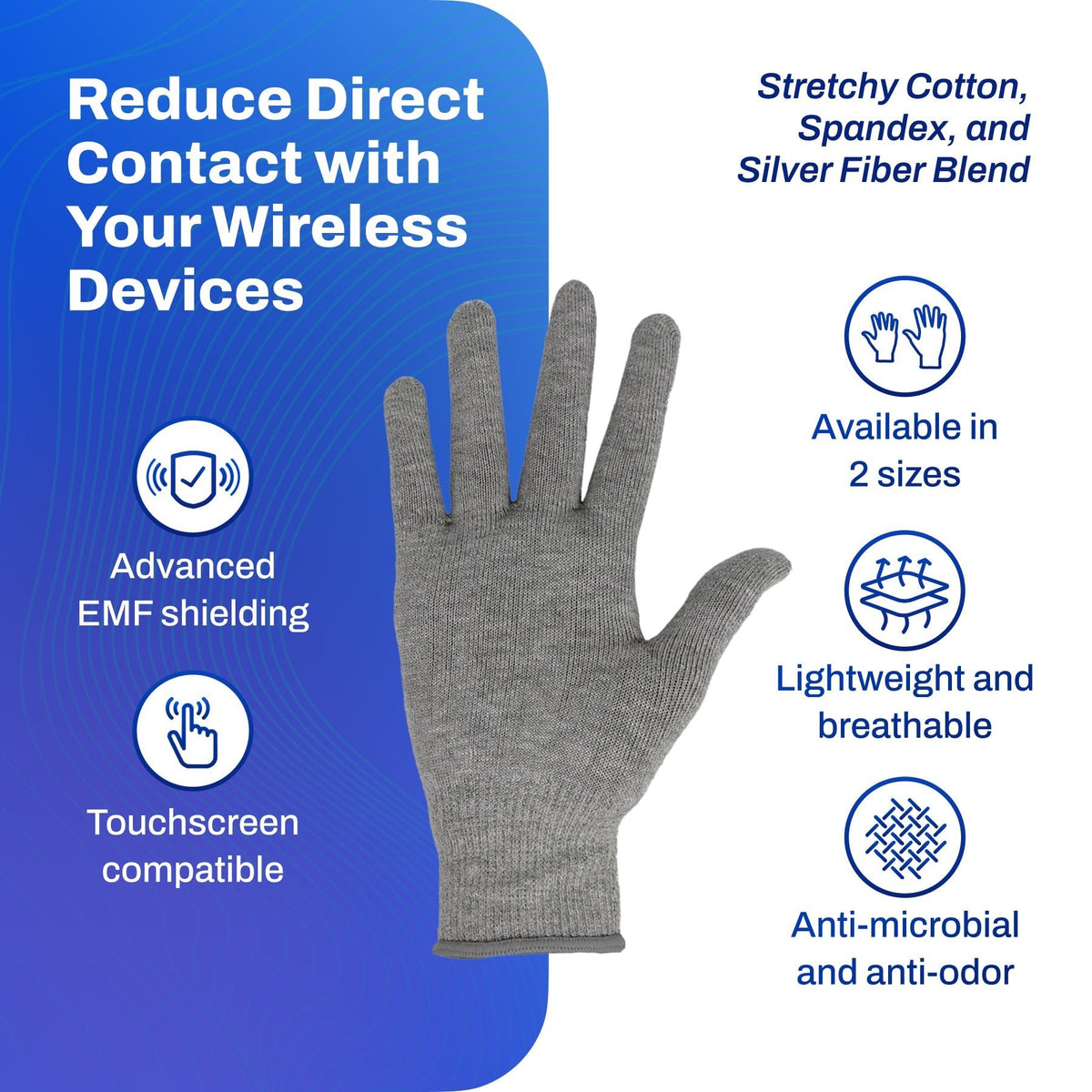 EMF Radiation Protection GlovesvariableTorqelo.com