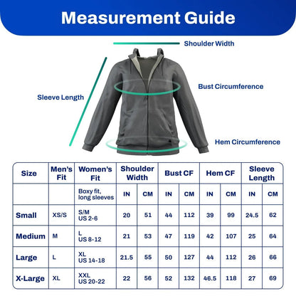 EMF Radiation Protection Hooded JacketvariableTorqelo.com