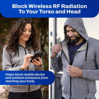 EMF Radiation Protection Hooded JacketvariableTorqelo.com