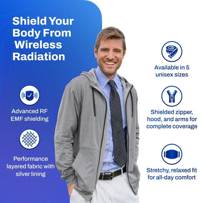 EMF Radiation Protection Hooded JacketvariableTorqelo.com