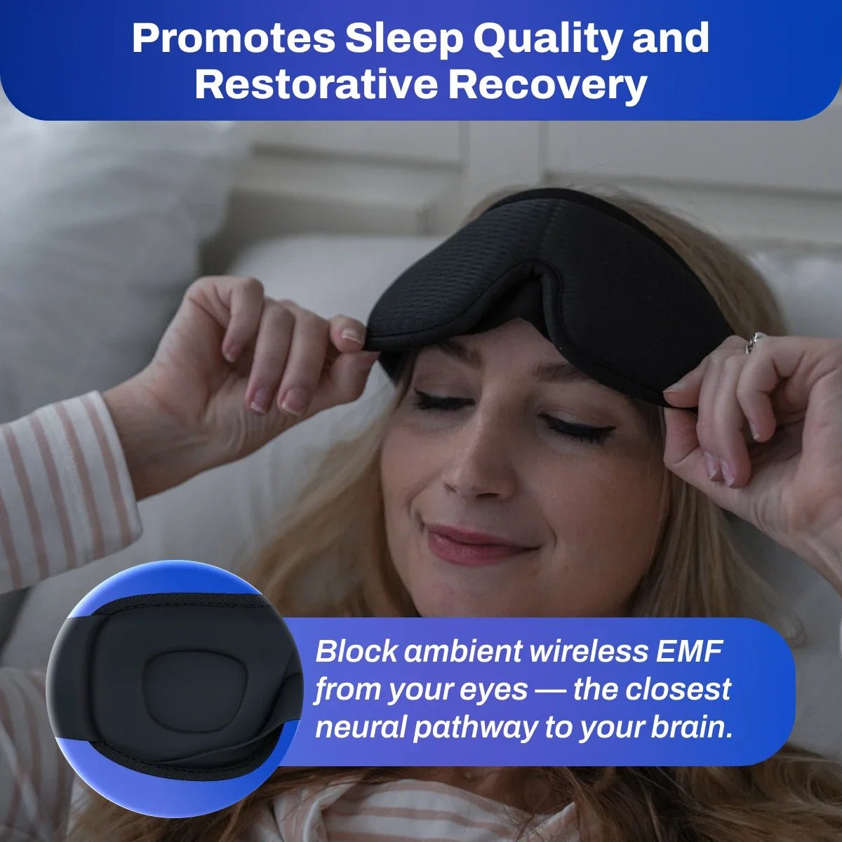 EMF Radiation Protection Sleep MasksimpleTorqelo.com