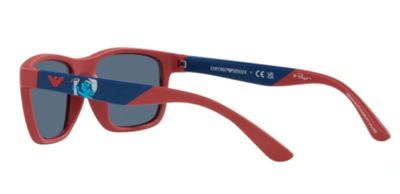 Emporio Armani 4002 5624/80 Red Acetate Sunglasses 48mm by Beauty Care Bag