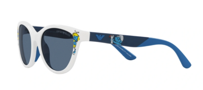 Emporio Armani 4003 5344/80 Patterned Square Sunglasses by Beauty Care Bag