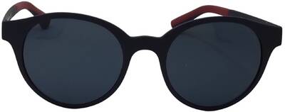 Emporio Armani 4045 5122/87 Navy Blue Square Sunglasses by Beauty Care Bag