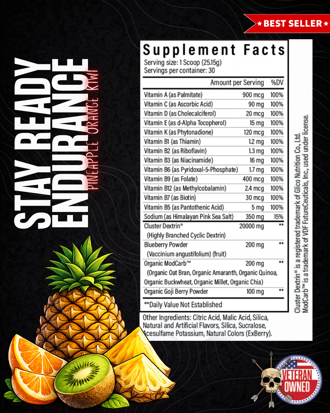 STAY READY ENDURANCE | Intra-Workout Hydration & Fuel by Alpha Country Training + Nutrition