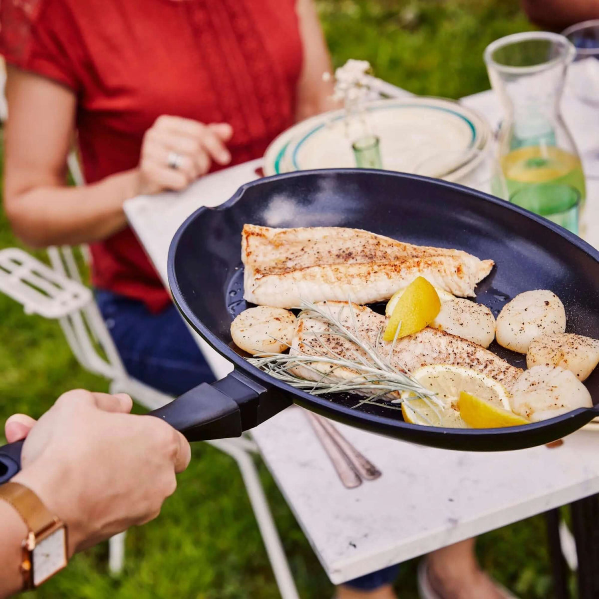 Ceramic Nonstick Whole Fish Pan by Alva Cookware