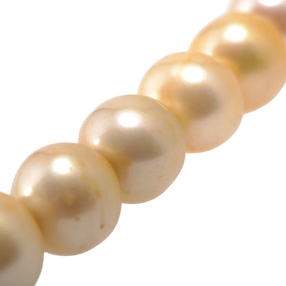 Golden South Sea Pearl Imitation Strand 9mm Beads 14.5 inches - Premium Jewelry Making Pearls by Continental Bead Suppliers