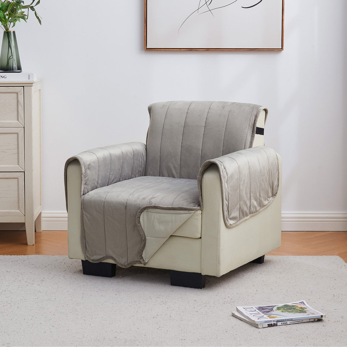 Velvet Furniture Protectors - Velvet Collection by Great Bay Home