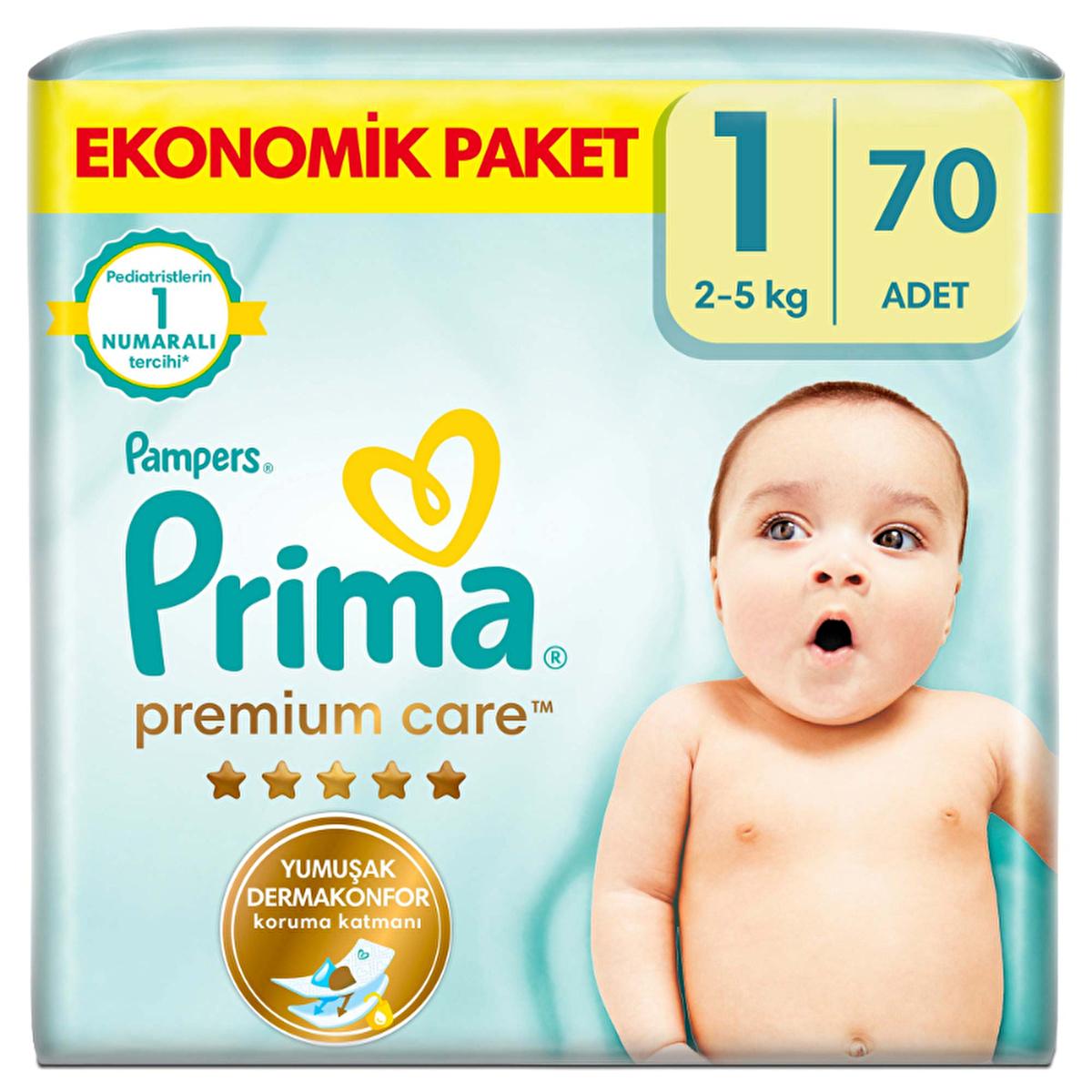 Prima Pampers Premium Care ultra soft newborn diapers