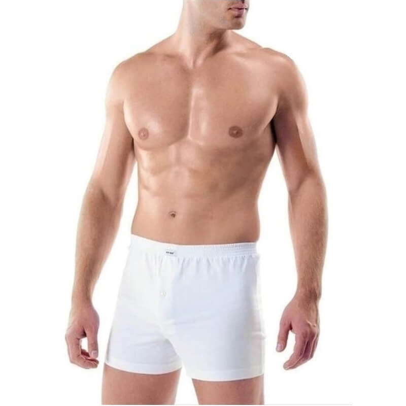 Eros ERS033 Men's Cotton Boxers 2-Pack for Daily Comfort by Beauty Care Bag