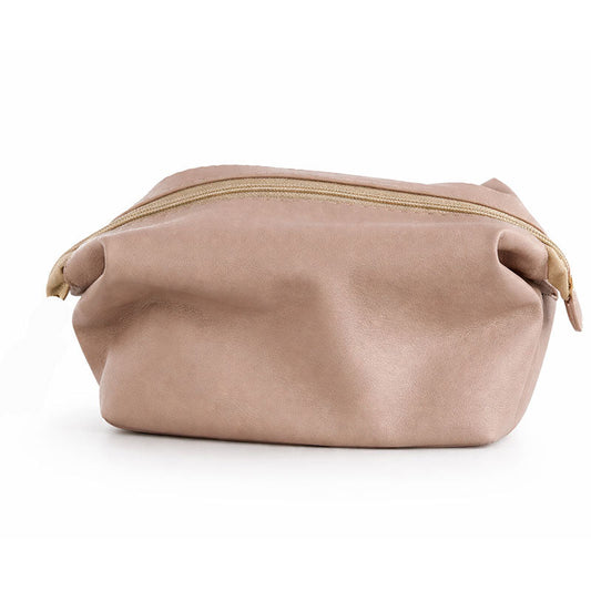 Essence Pink Makeup Bag - Compact Travel Pouch, 1 Pc by Beauty Care Bag