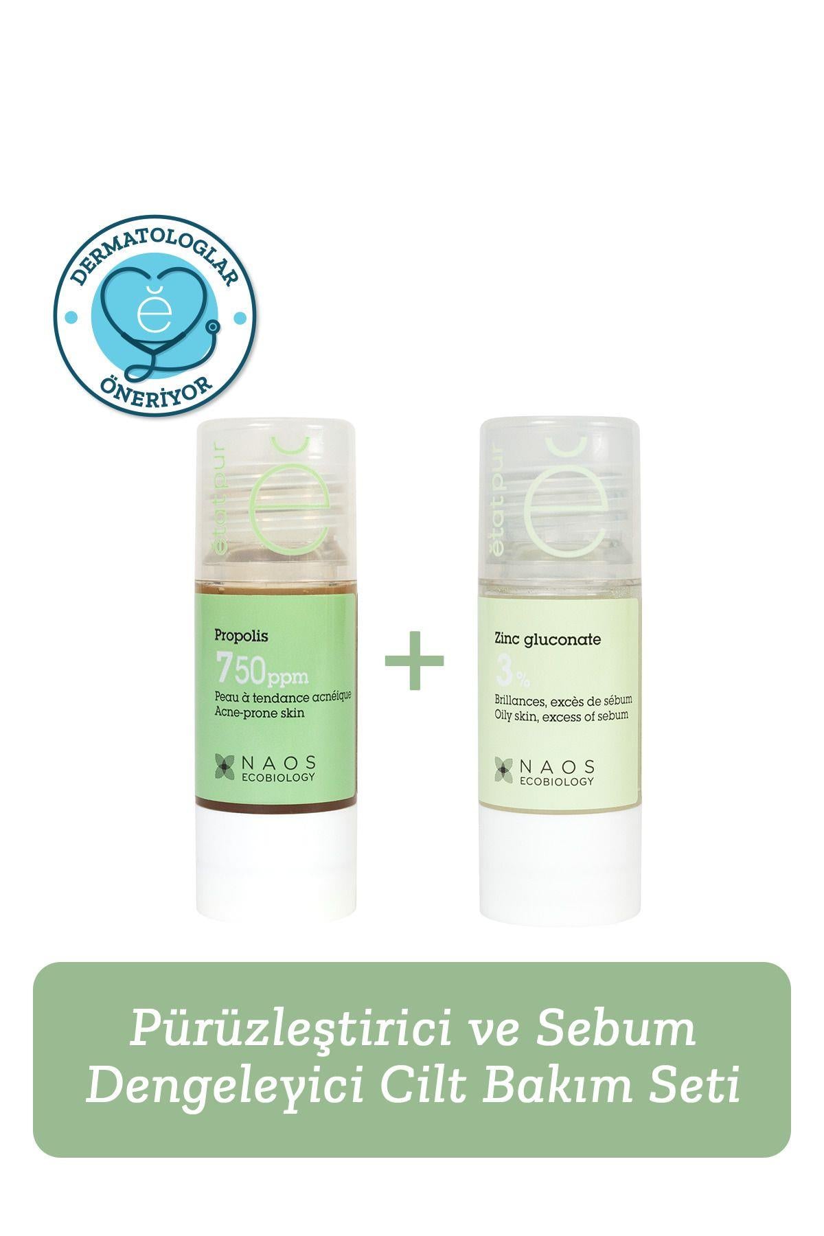 Etat Pur Smoothing & Sebum Balancing Skincare Set by Beauty Care Bag