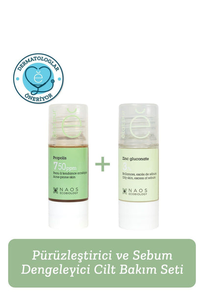 Etat Pur Smoothing & Sebum Balancing Skincare Set by Beauty Care Bag