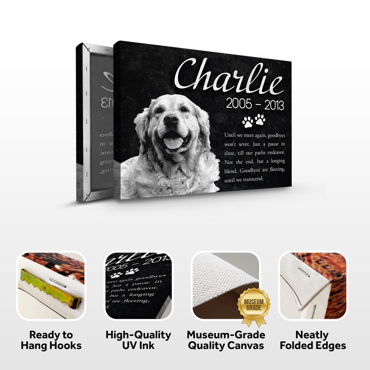 Pet Memorial Sign IV by Tailored Canvases