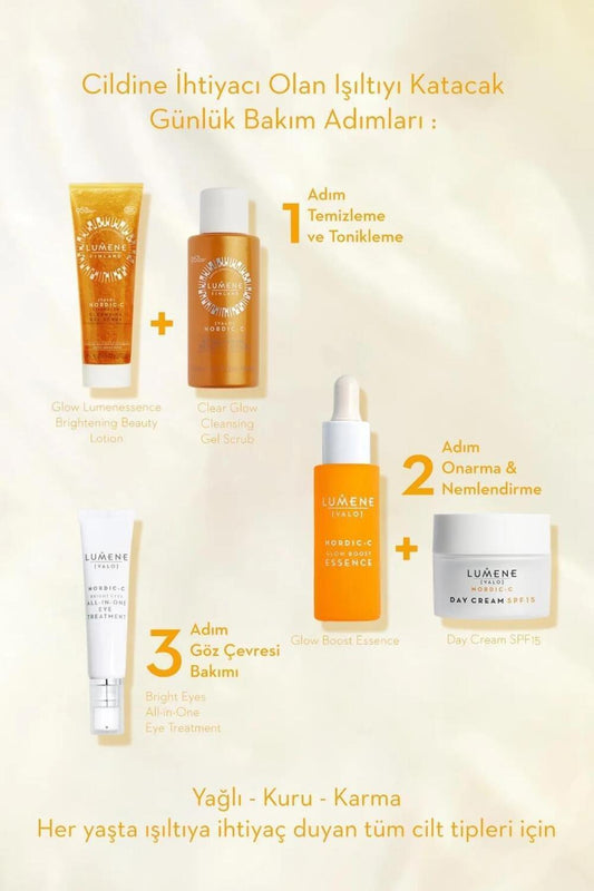 Lumene Vitamin C Serum - Brightening & Anti-Blemish | 30ml by Beauty Care Bag