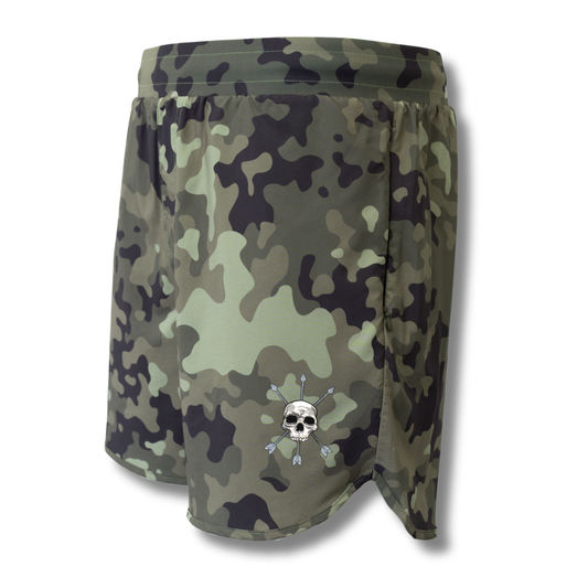 MEN'S | HYBRID SHORT : EVERGREEN CAMO by Alpha Country Training + Nutrition