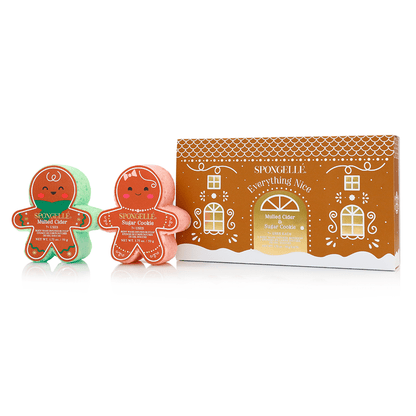 Everything Nice | Holiday Gingerbread Gift SetBody Wash Infused BufferTorqelo.com