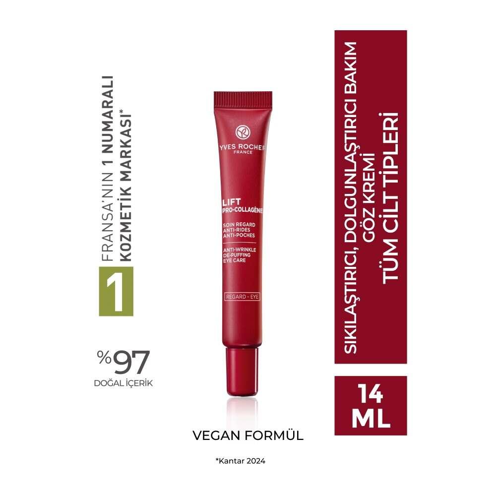 Lift Pro Collagene Eye Cream - Anti-Aging Skincare with Botanical Collagen & Hyaluronic Acid by Beauty Care Bag