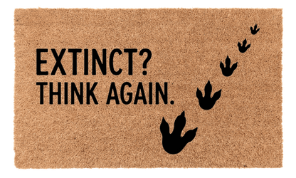Extinct Think Again Coir MatTorqelo.com