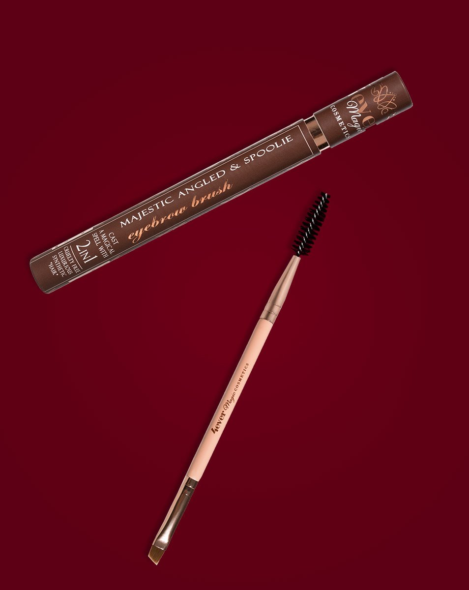 Majestic Angled and Spoolie Eyebrow Brush, image 2