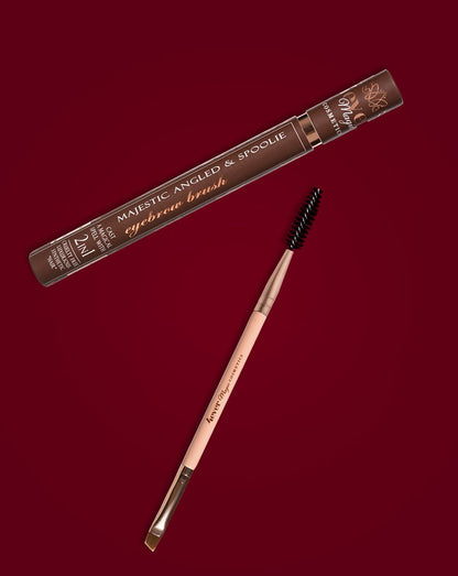 Majestic Angled and Spoolie Eyebrow Brush, image 2