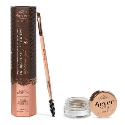 Double Shade Eyebrow Gel and Brush, image 2