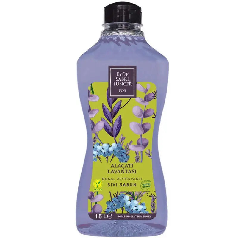 Eyup Sabri Tuncer Alacati Lavender Liquid Soap 1.5L by Beauty Care Bag