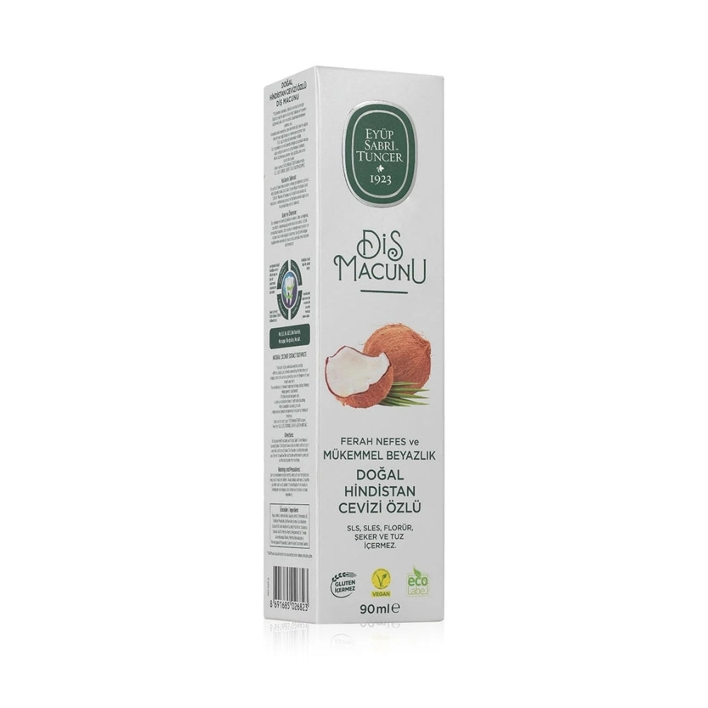 Eyup Sabri Tuncer Coconut Toothpaste for Daily Oral Care 90ml by Beauty Care Bag