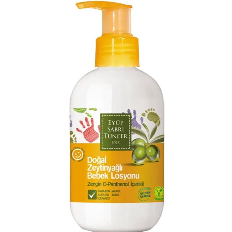 Eyup Sabri Tuncer Natural Olive Oil Baby Lotion 280ml by Beauty Care Bag