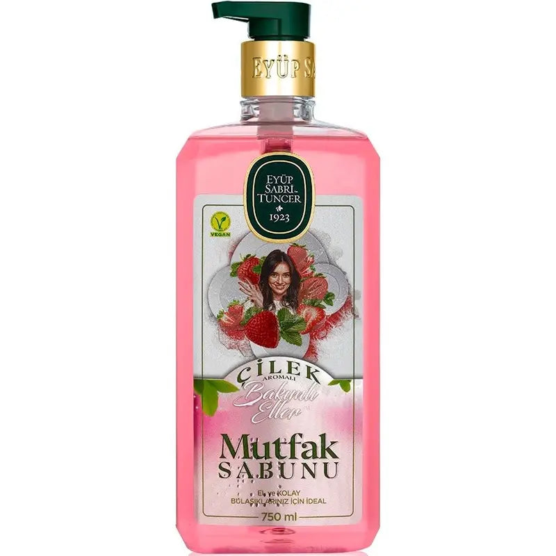 Eyup Sabri Tuncer Strawberry Kitchen Hand Soap 750ml by Beauty Care Bag