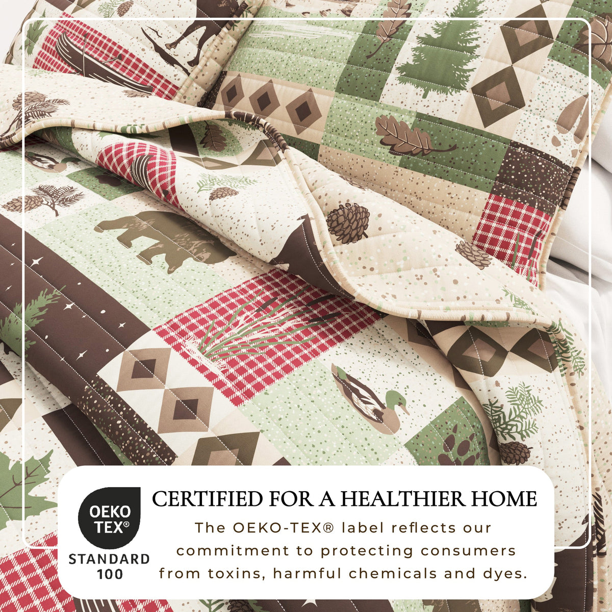 Wilder Collection Lodge Quilt Set by Great Bay Home