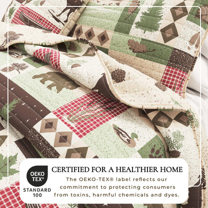 Wilder Collection Lodge Quilt Set by Great Bay Home