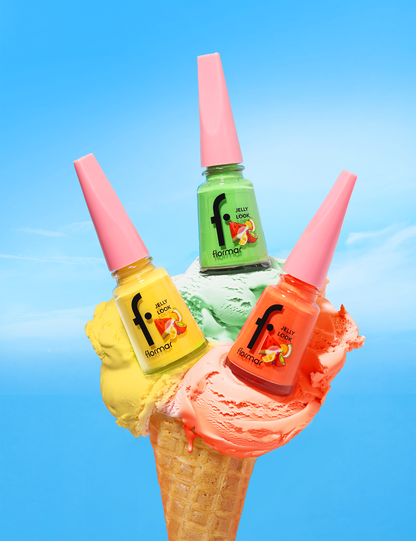 Flormar Juicy Fruits Jelly Look High-Shine Nail Polish by Beauty Care Bag