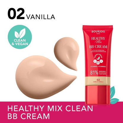 Bourjois Healthy Mix Clean BB Cream 02 Vanilla 30ml by Beauty Care Bag