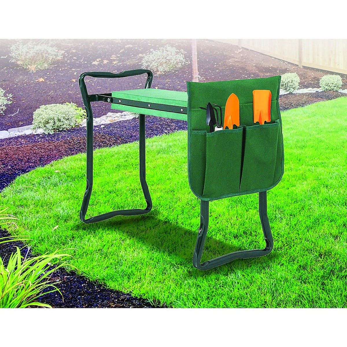 Garden Seat Folding Kneeler Bench Kneeling Soft Eva Pad by Magenta Danae
