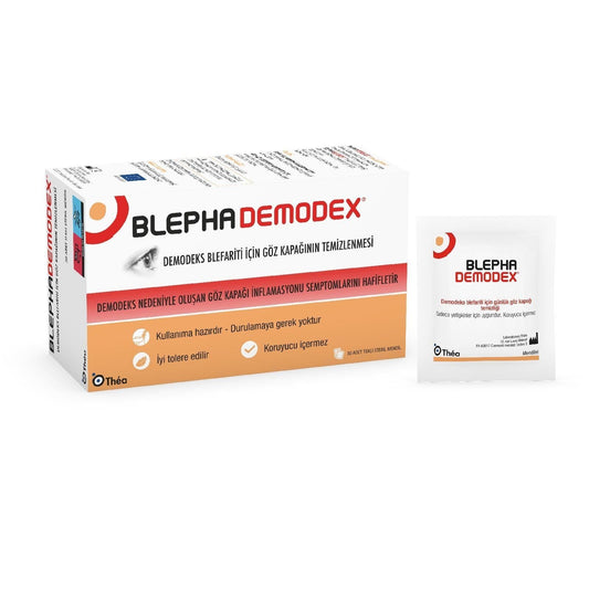 Blephademodex Eyelid Cleansing Wipes 30 Wipes by Beauty Care Bag