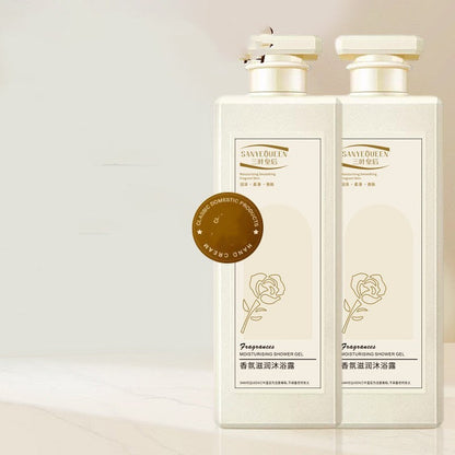 Three-leaf Queen Shower Gel – Deep-Cleansing Aromatherapy (800ml) by Carmine Juneberry