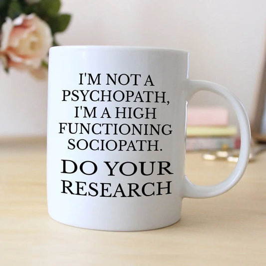 Sherlock Holmes Coffee Mug - Sherlock Holmes Gift - Coffee Mug for Sherlock Holmes Fan by Joyful Moose