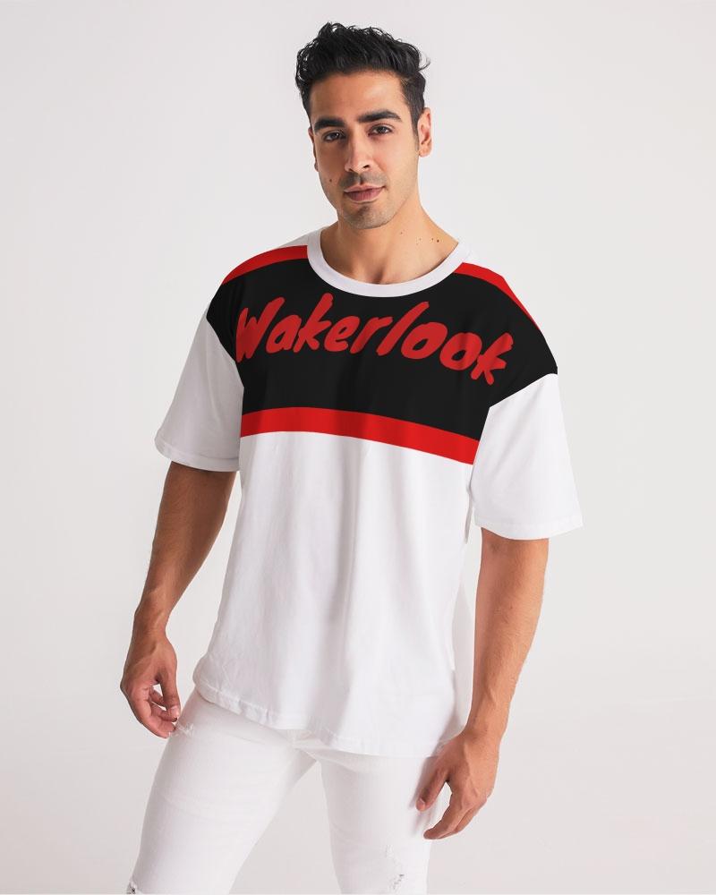 Wakerlook Men's Premium Heavyweight Tee by Sky Blue Saffron