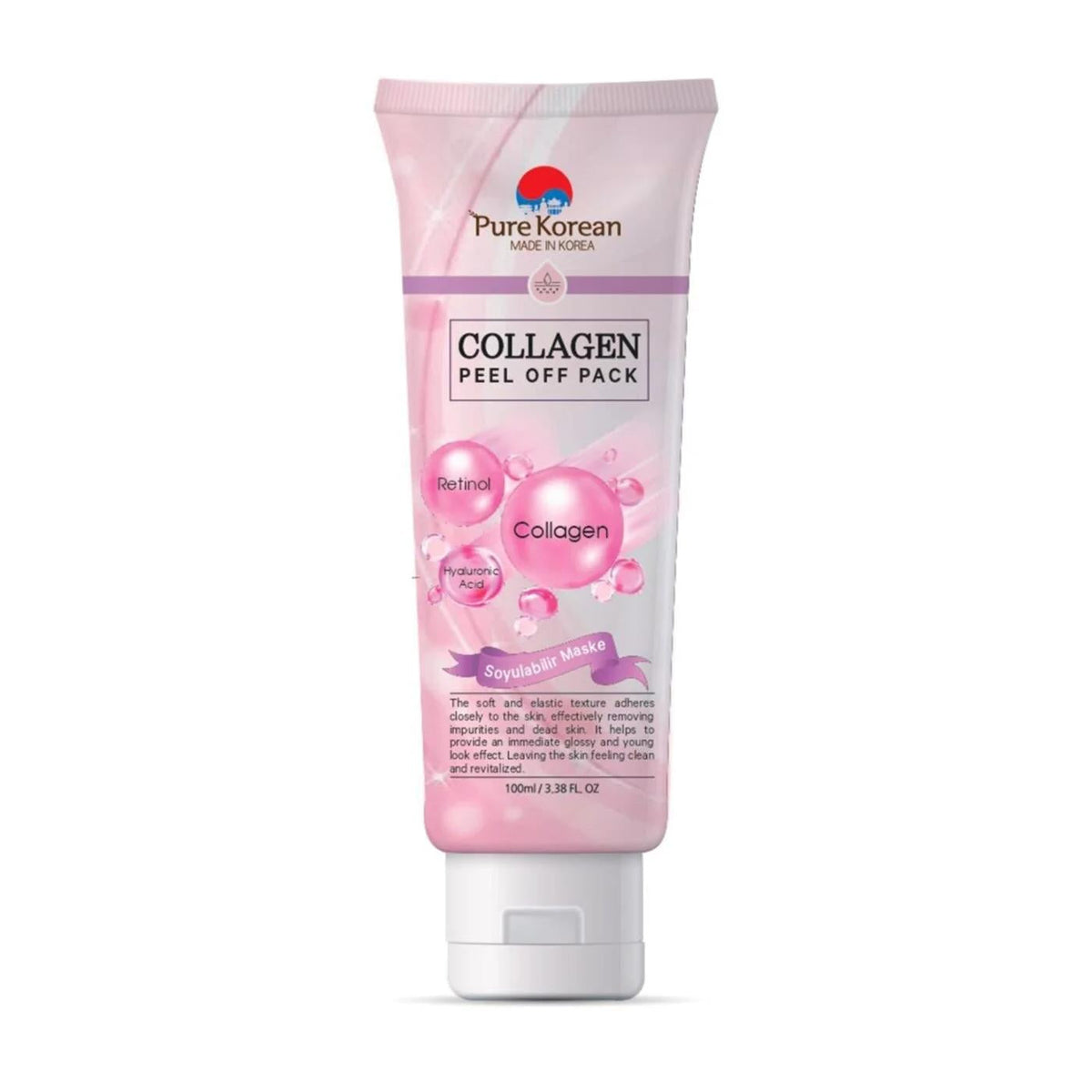Pure Korean Collagen Peel-Off Mask for Firming Skin 100ml by Beauty Care Bag