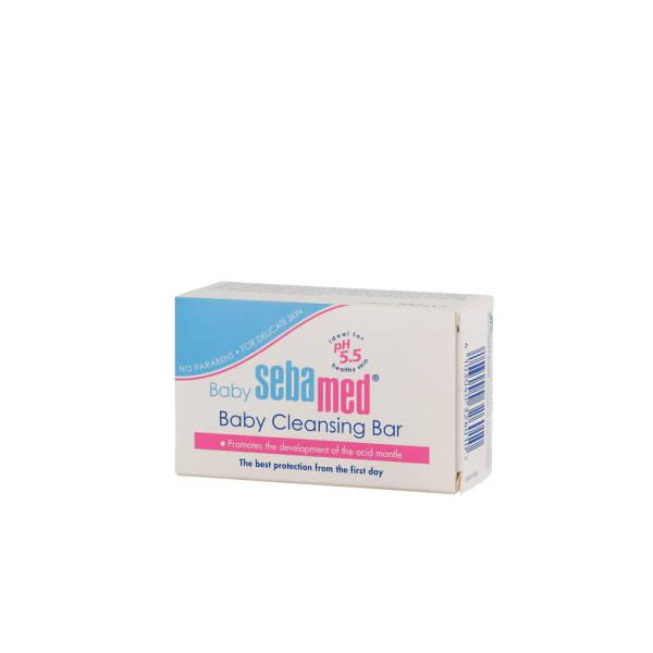 Sebamed Baby Cleansing Bar - Gentle Soap-Free Wash for Sensitive Skin, pH 5.5, Protects Newborn Skin, 100gr by Beauty Care Bag