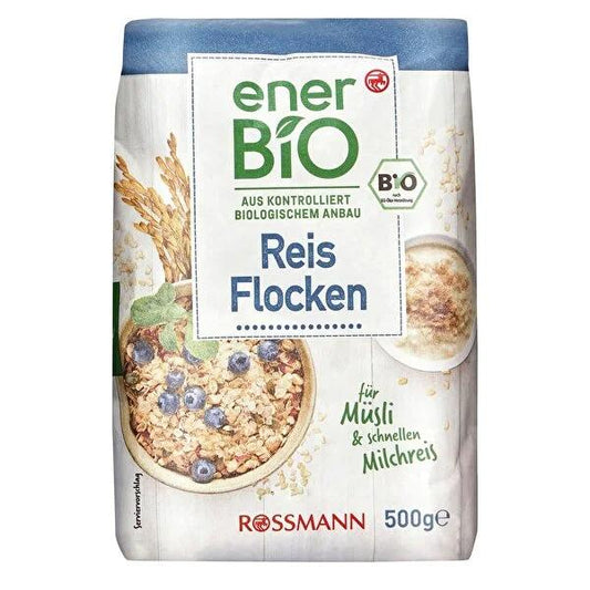 Enerbio Organic Rice Puffs - Gluten-Free, Vegan, Healthy Snack Option by Beauty Care Bag