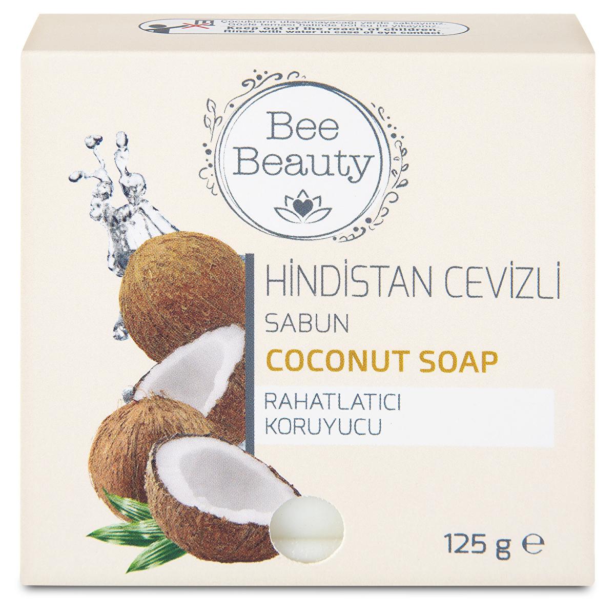 Bee Beauty natural coconut oil moisturizing soap bar