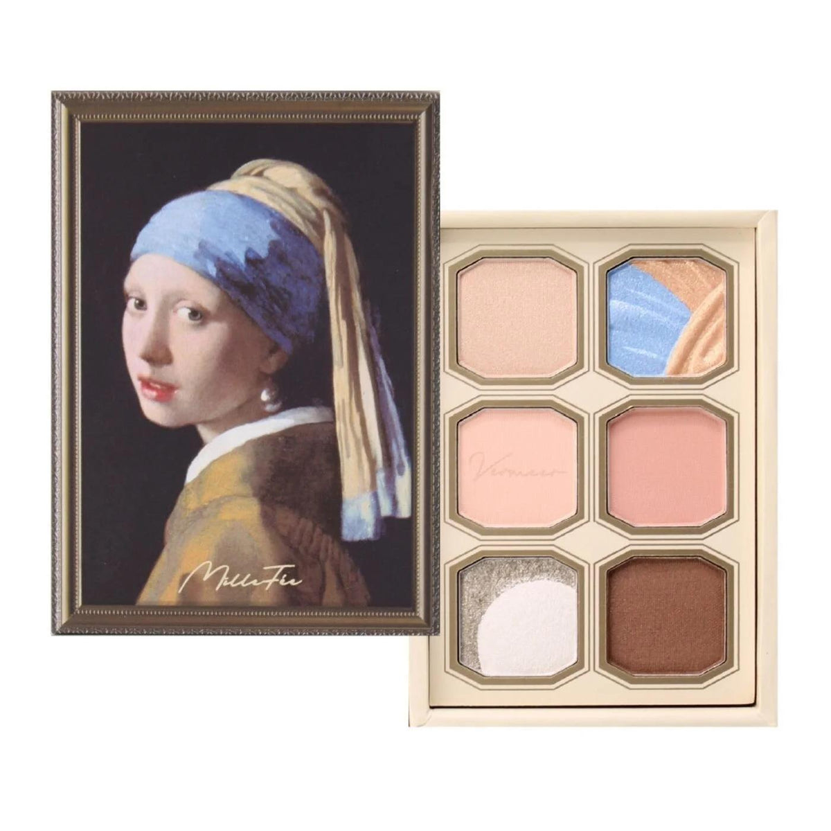 Millefee Painting Eyeshadow Palette 13 Girl With a Pearl 6g by Beauty Care Bag