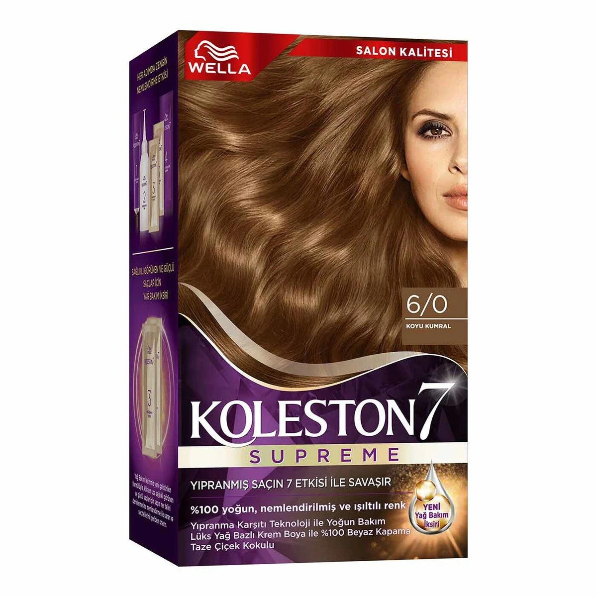 Wella Koleston Supreme Hair Dye 6.0 Dark Blonde by Beauty Care Bag