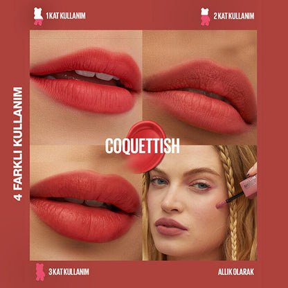 Maybelline Super Stay Teddy Tint: Long-Lasting Liquid Matte Lip & Cheek Stain - Buildable Color, All-Day Wear by Beauty Care Bag